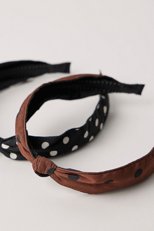 Bandeau souple à pois Ficcare