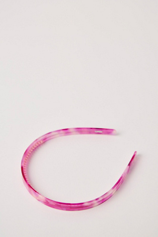 Ficcare Acetate Headband at Free People in Red