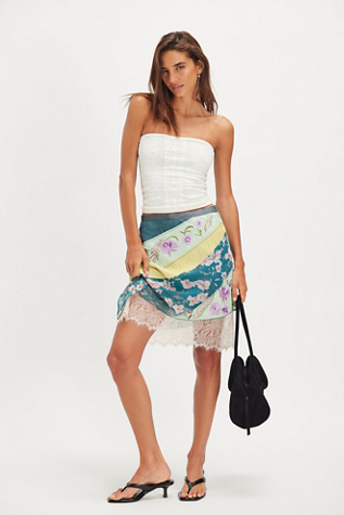 Jupe patchwork Mia