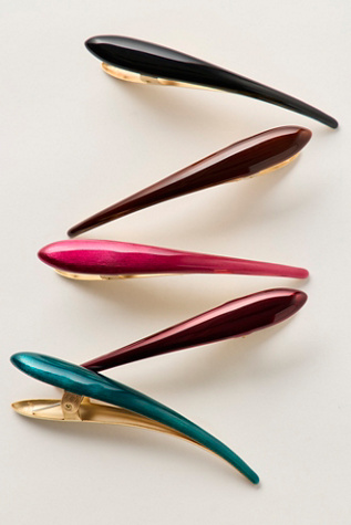 Ficcare Medium Super Clip at Free People in Black