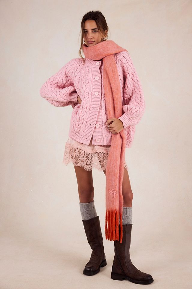 Mr Mittens Cable Knit Buttoned Cardi #2