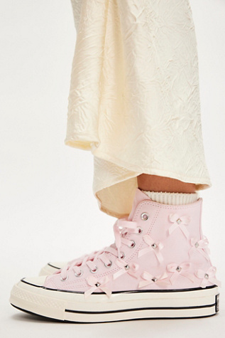 Chuck 70 Bows & Studs High-Top Sneakers