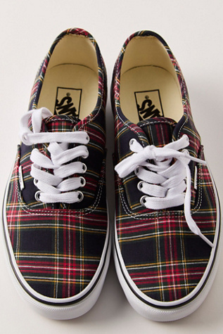 Vans Authentic Plaid Sneakers