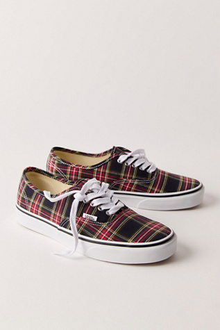 Vans Authentic Plaid Sneakers
