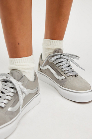 オールドカンパニー　メタル　シルバーk18 Vans Old Skool Metallic Sneakers | Free People