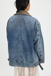 We The Free Sweet Talk Denim Barn Coat