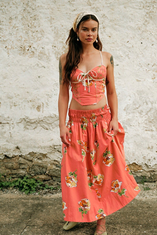 Luca Set by Free People in Orange, Size: XL