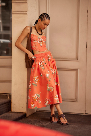Luca Set by Free People in Orange, Size: XL
