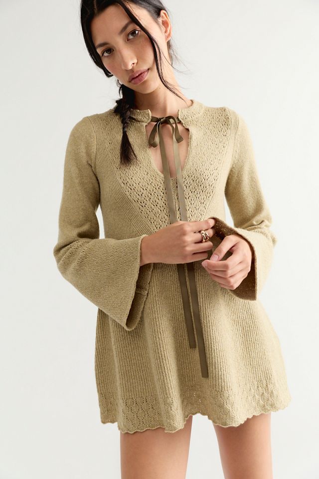 Bali Old Flame Sweater Mini Dress #3