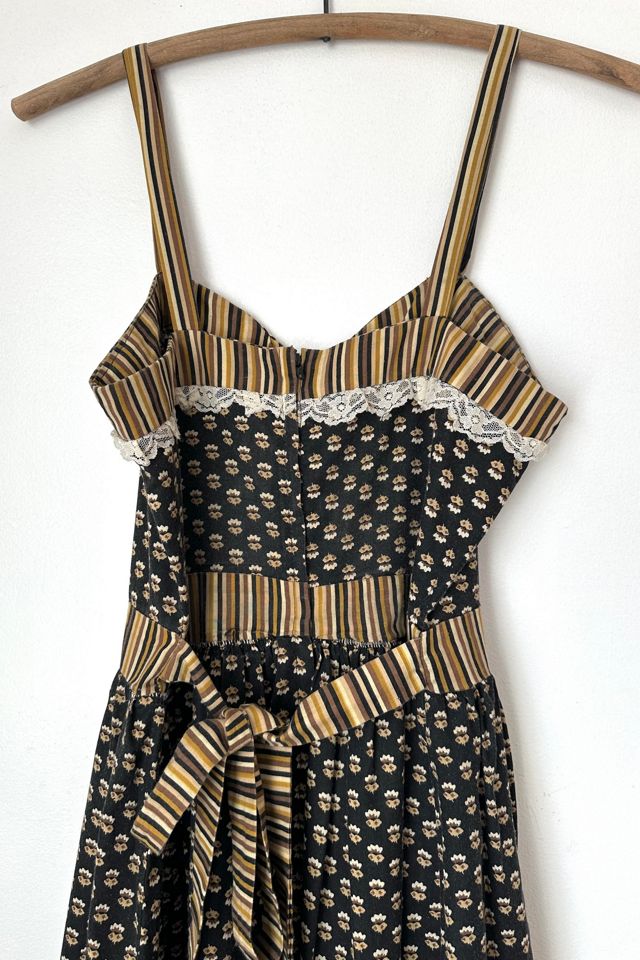 Vintage 1970s Gunne Sax Cotton Dress Selected by Grievous Angel Vintage #3