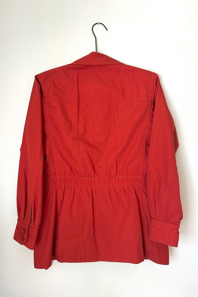 Vintage 1970s Red Cotton Jacket Selected by Grievous Angel Vintage #3