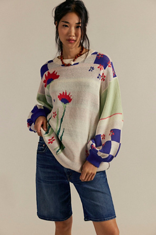 We The Free Pull Fun en Ivory, pour femme taille: XL chez Free People