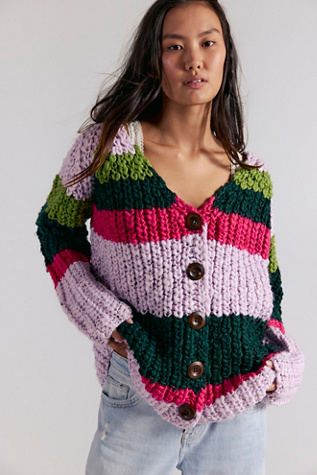 Myles Stripe Cardi by Free People, Size: XS