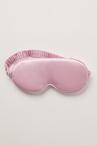 Slip Pure Silk Contour Eye Mask at Free People in Purple