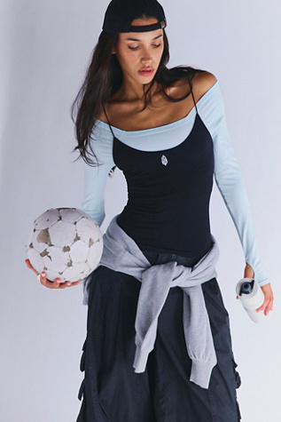 Skinny Strap Logo Tank product page