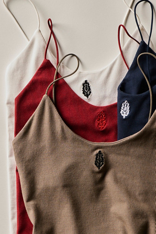 Skinny Strap Logo Tank by Free People Movement