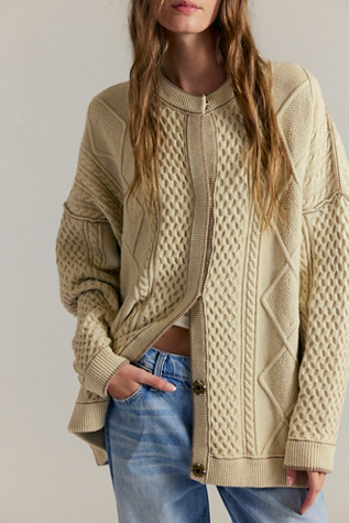 We The Free Tennessee Cardi at Free People in White, Size: L