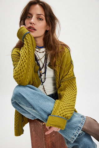 We The Free Tennessee Cable Knit Cardi
