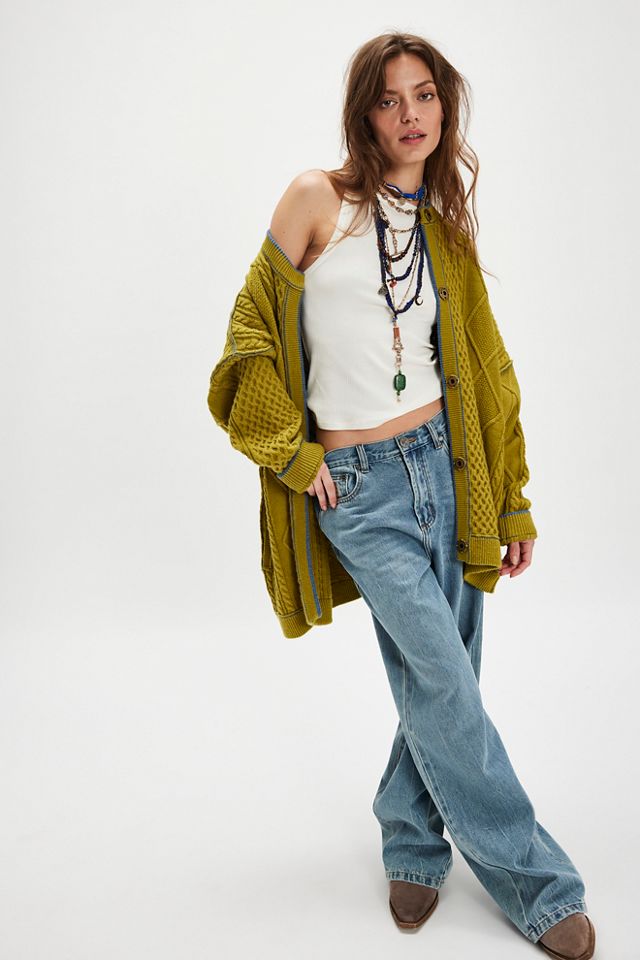 We The Free Tennessee Cable Knit Cardi #2