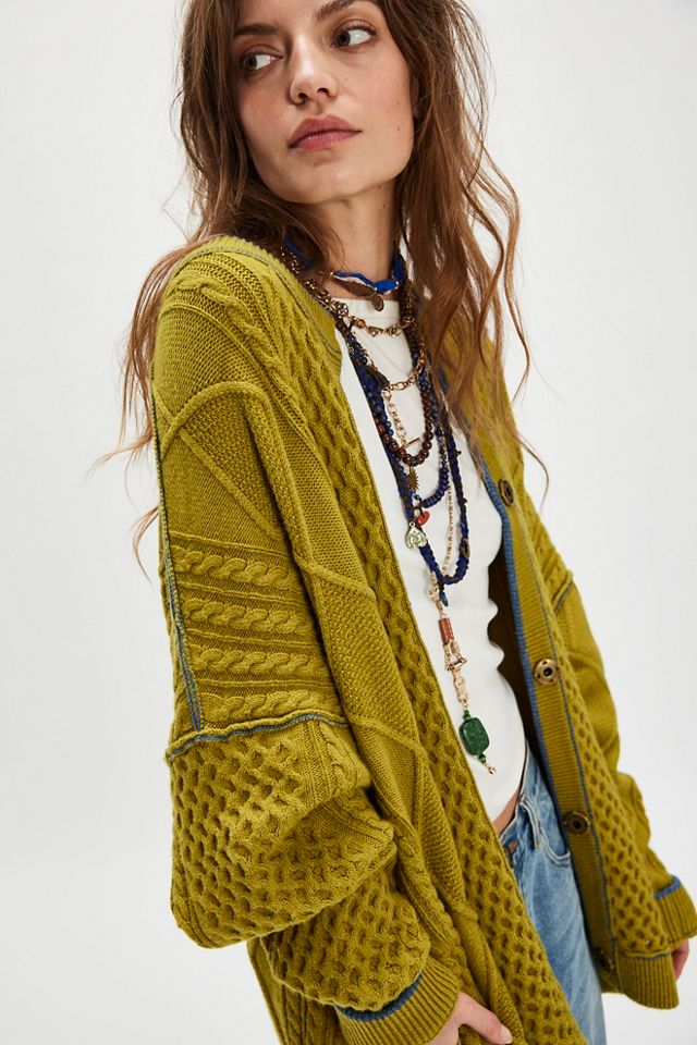 We The Free Tennessee Cable Knit Cardi #3