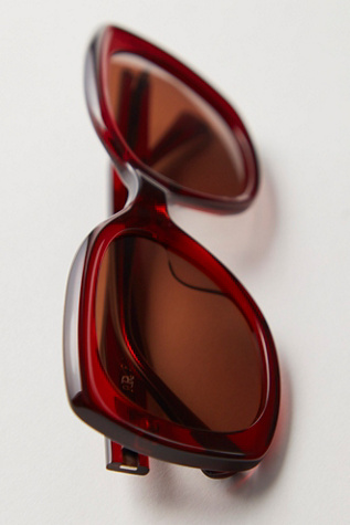 Raen Ronzy Sunglasses by Raen Optics at Free People in Red