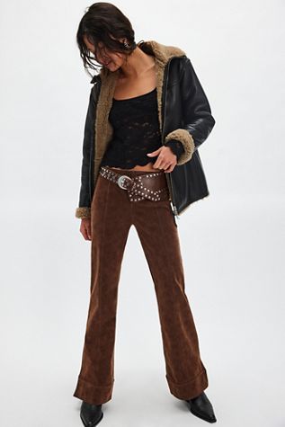 Pantalon cigarette imprimé rose Molly Bracken | La Redoute
