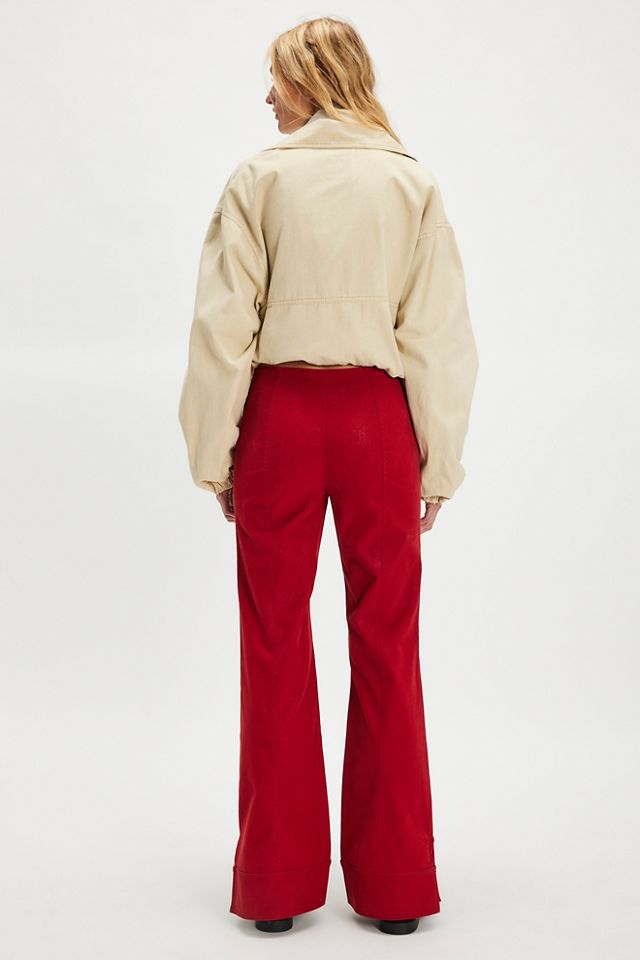 Pantalon en suède végétalien We The Free Glow Up #1