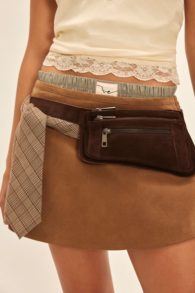 We The Free Paradise Found Suede Skort #5