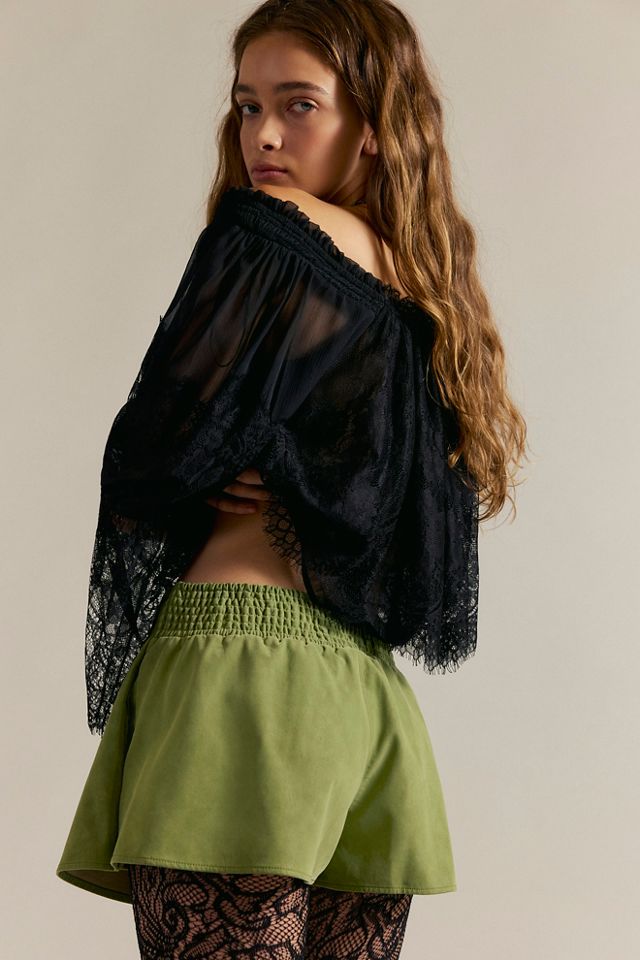 We The Free Paradise Found Suede Skort