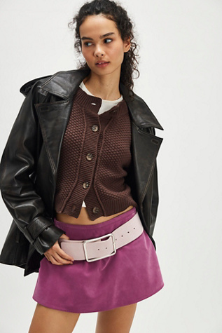 Jupe-short en daim Paradise Found We The Free