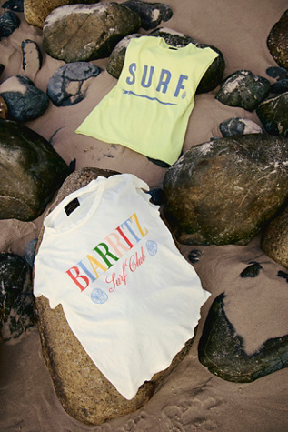 T-shirt Surf Club par Free People en Awh, pour femme