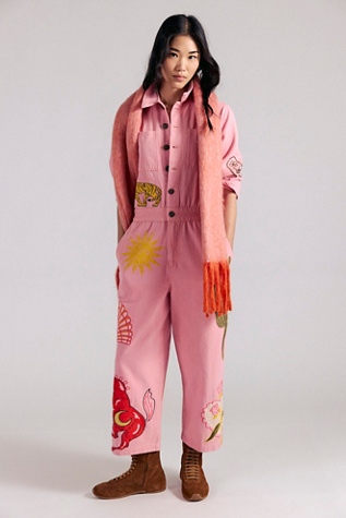 Denim and Bone Desert Sun Jumpsuit