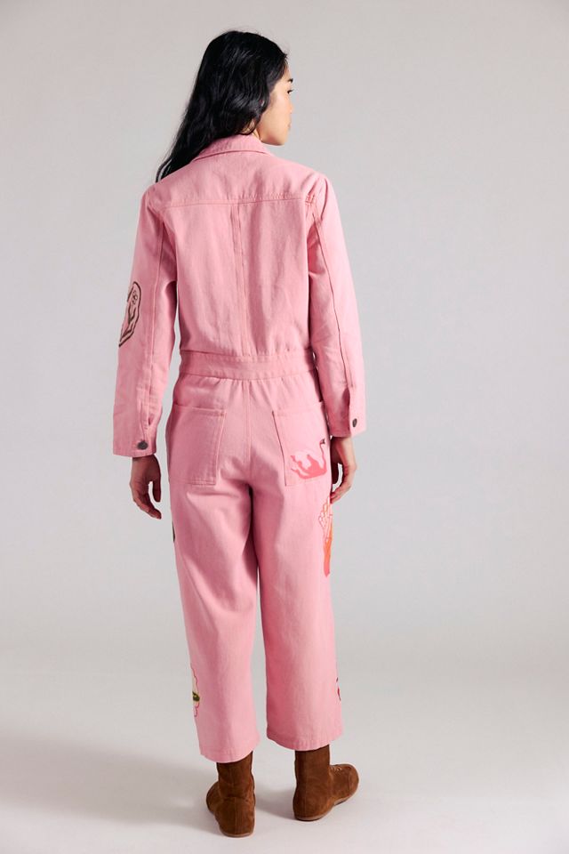 Denim and Bone Desert Sun Jumpsuit #1