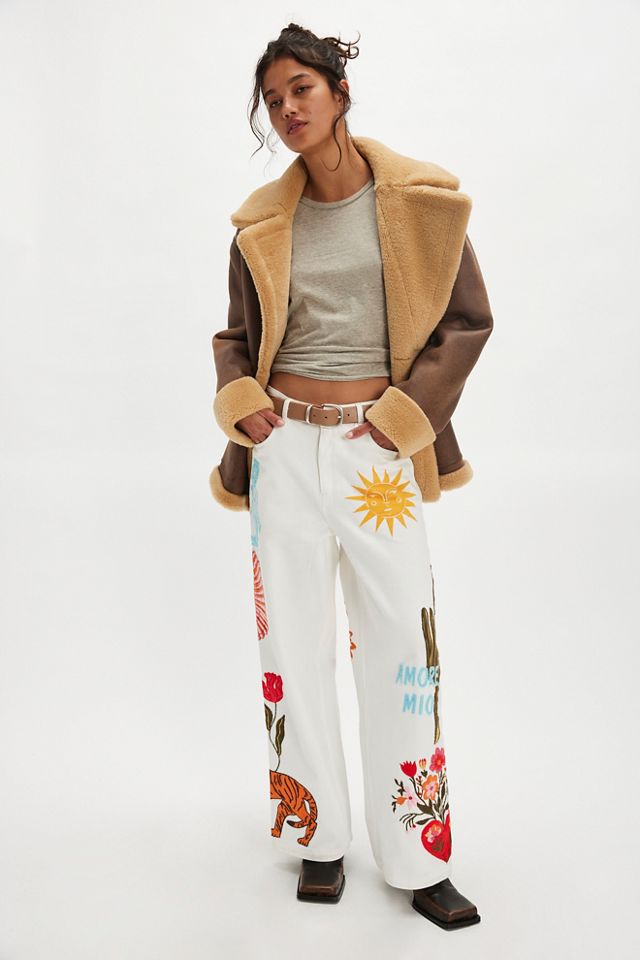 Denim and Bone Desert Sun Wide Leg Jeans #2