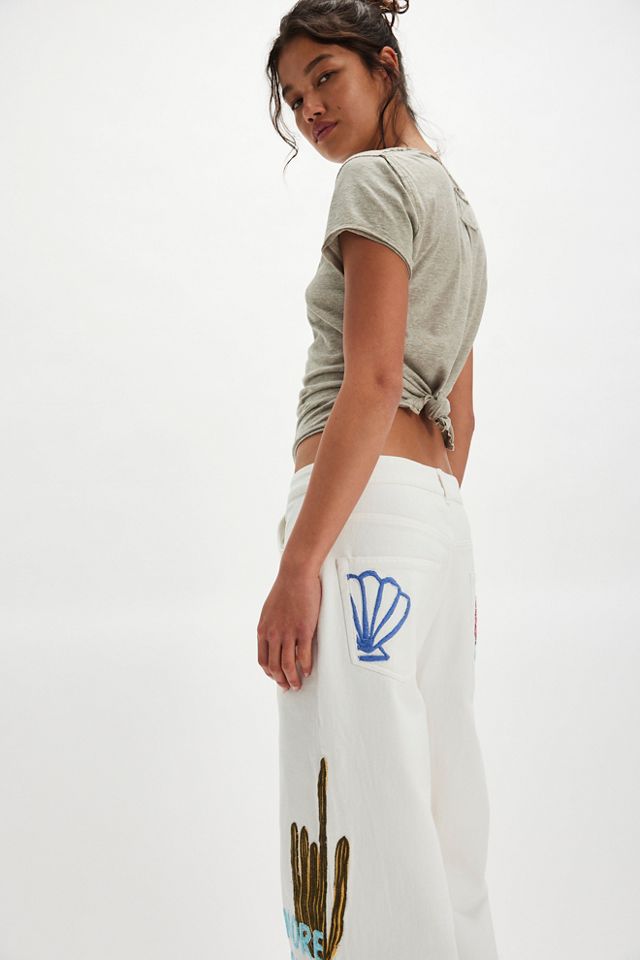 Denim and Bone Desert Sun Wide Leg Jeans #3