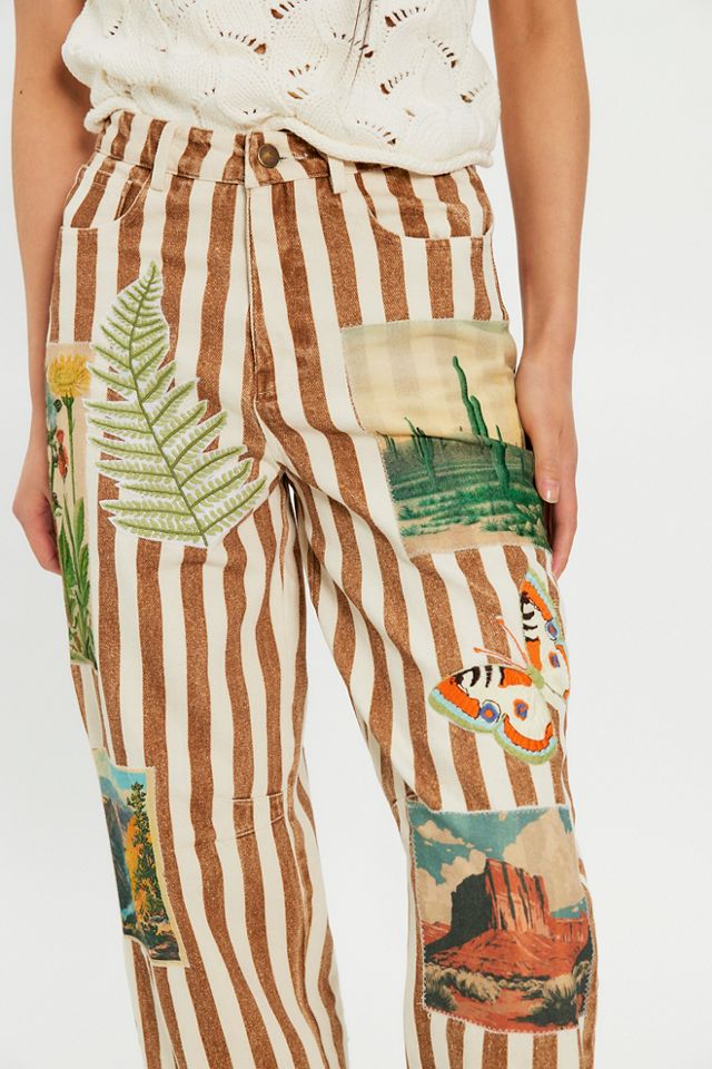 Denim And Bone Roadtrip Striped Jeans #3