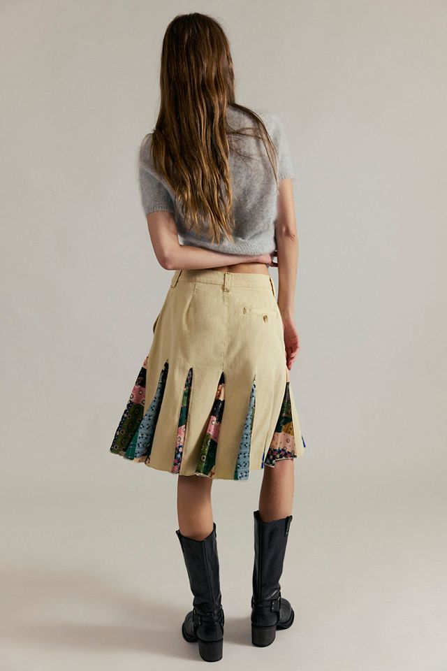 Peirrot Scarf Midi Skirt #3