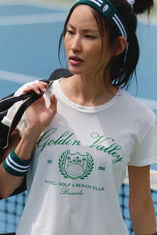 Original Retro Brand Golden Valley Golf Tee at Free People, Awh, L