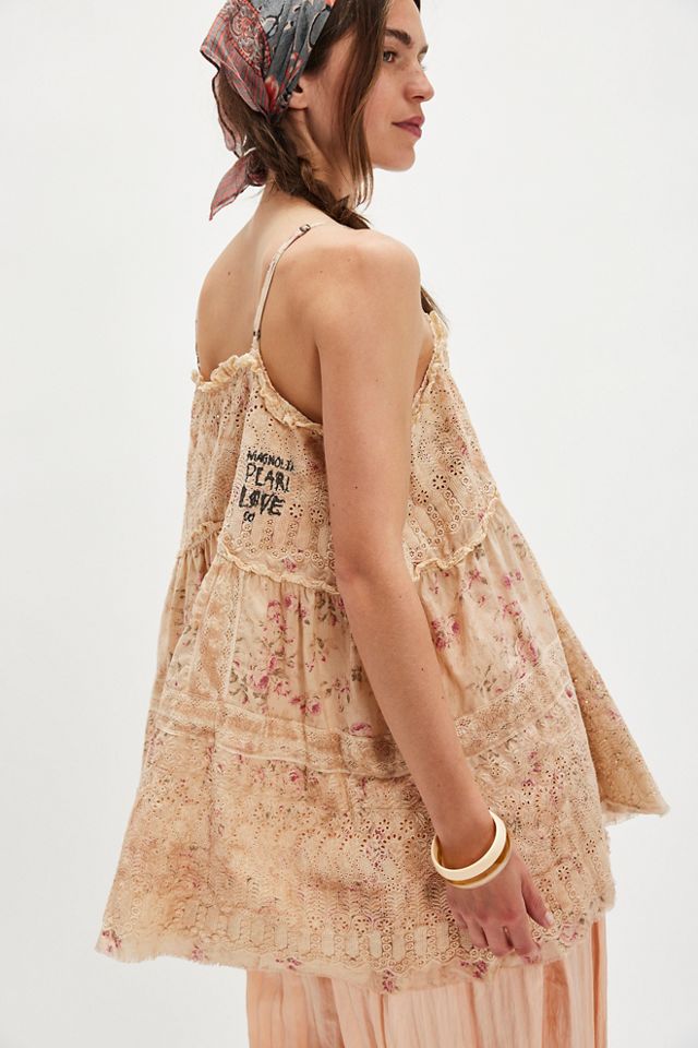 Magnolia Pearl Eyelet Esti Tank #1
