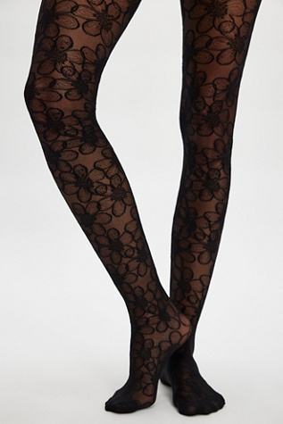 Maja Floral Tights