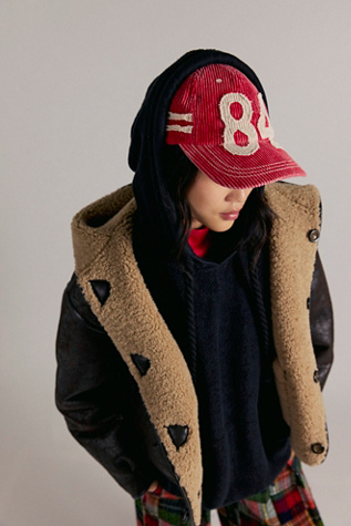 Free People Hollie Varsity Hat Free People Hollie Varsity Denim Baseball Hat | Lyst main image 3