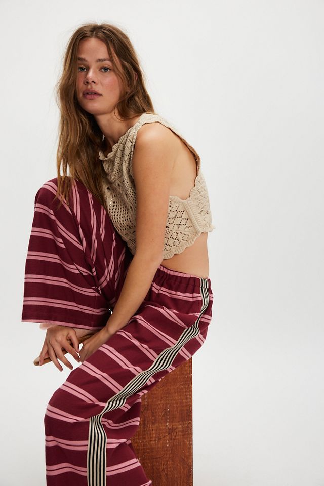 Kinga Csilla Hades Stripe Wide Leg Pants #3