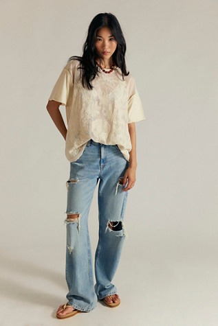 We The Free Stitch And Stars Tee