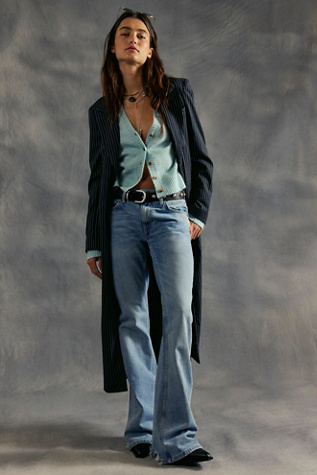 We The Free West Coast Relaxed Jeans at Free People in Dodger, Size: 25