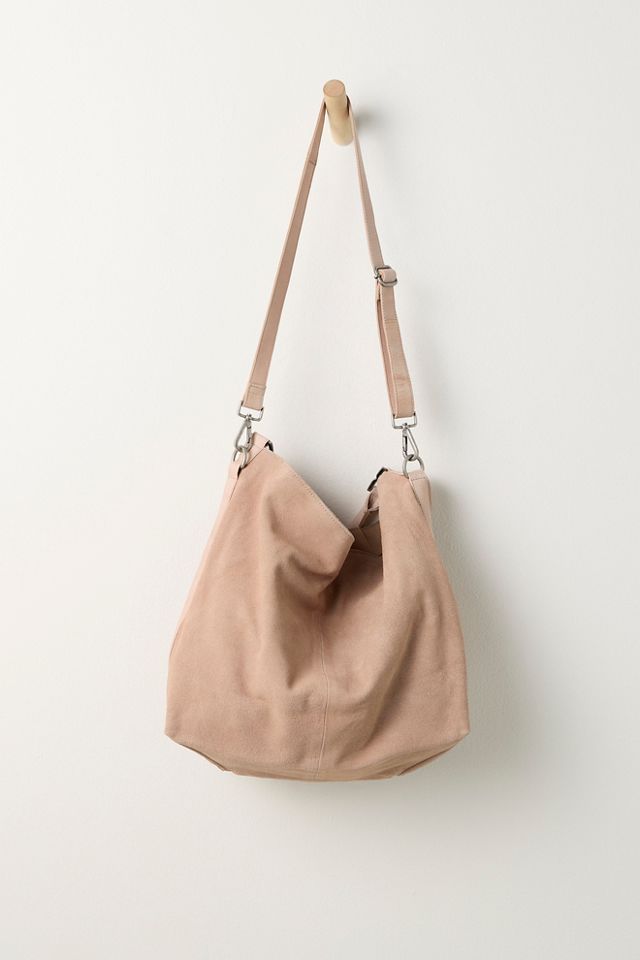 Suzie Suede Slouch Tote #1