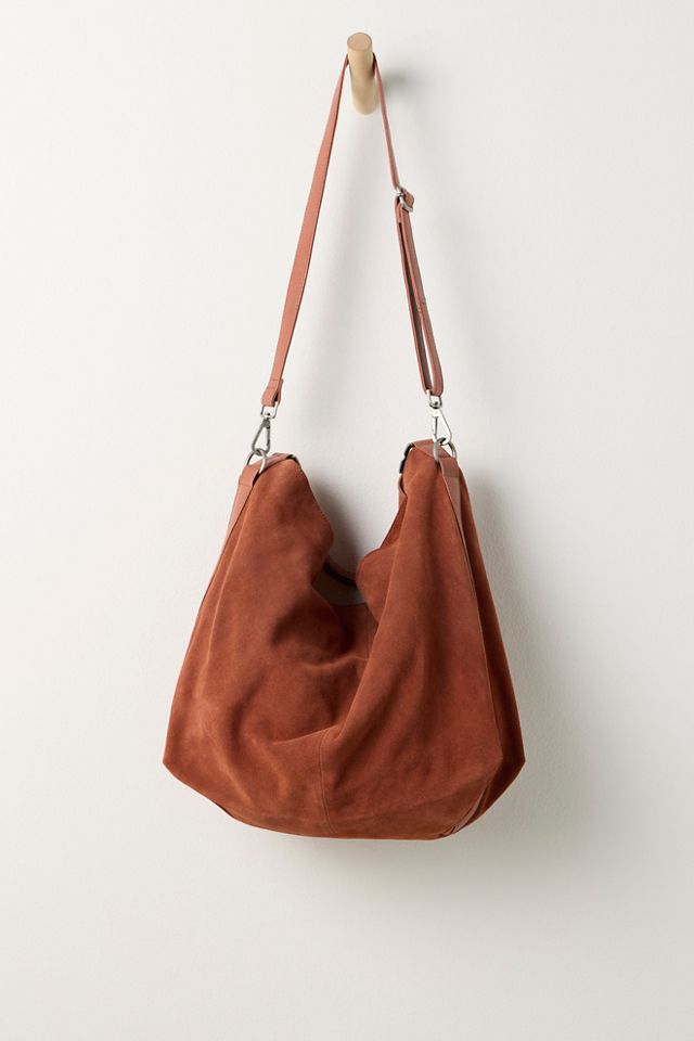 Suzie Suede Slouchy Tote Bag #1