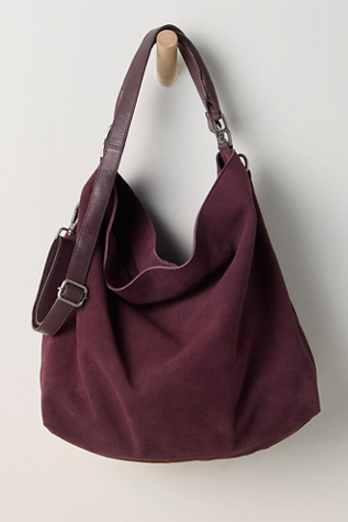 Suzie Suede Slouchy Tote Bag