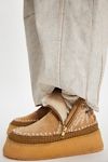 Setsu Platform Floral Stitched Boots