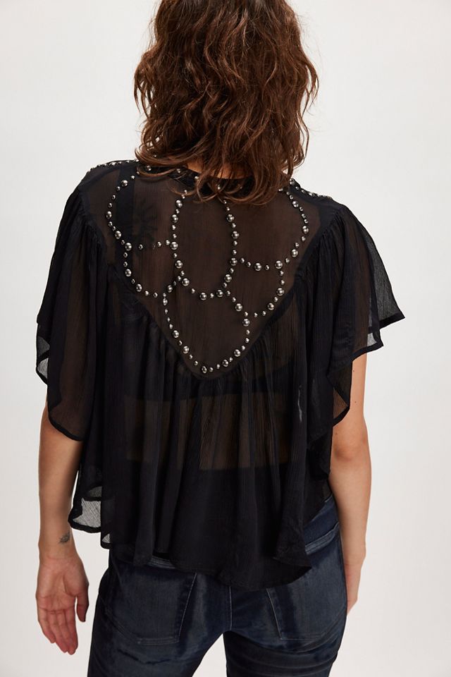 So Fine Studded Blouse #2