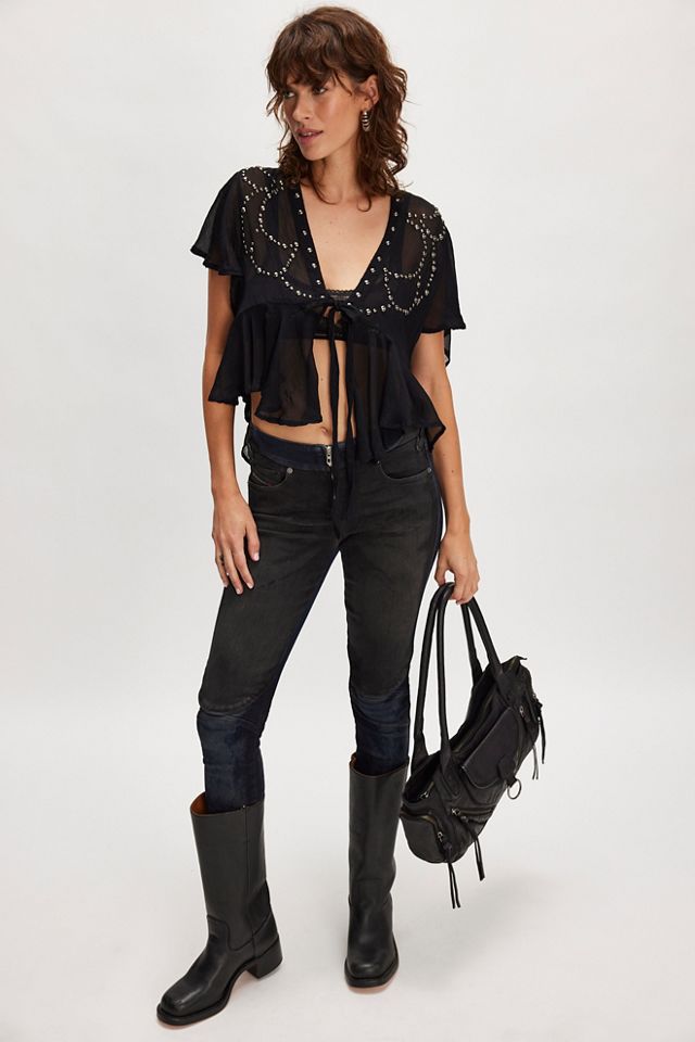 So Fine Studded Blouse #5